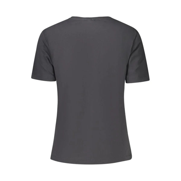 North Sails Black Cotton Women T-Shirt