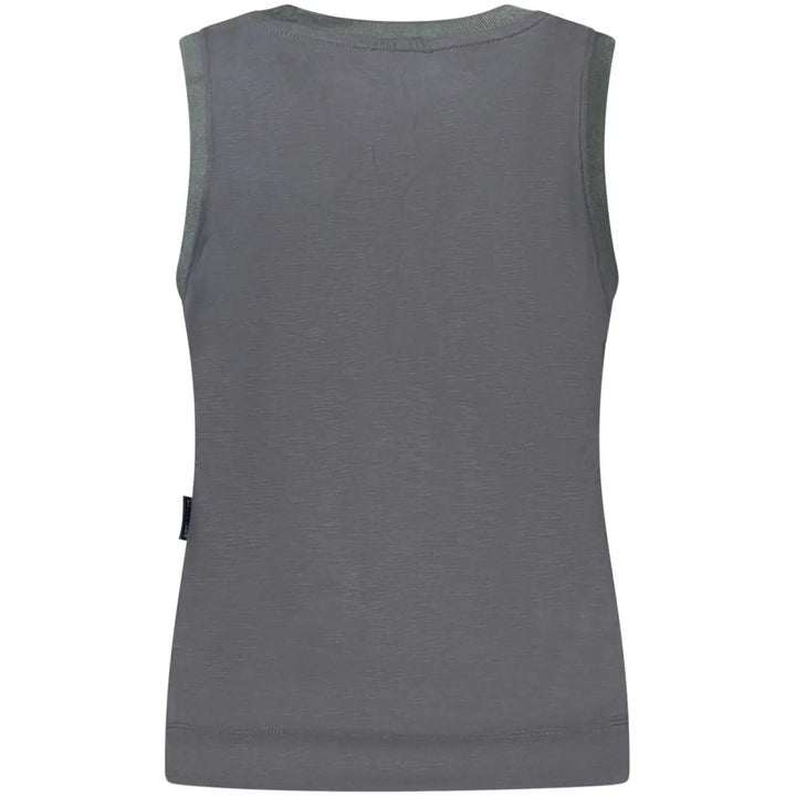 North Sails Black Modal Women Tank Top