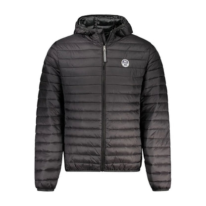North Sails Black Polyamide Full-Length Jacket