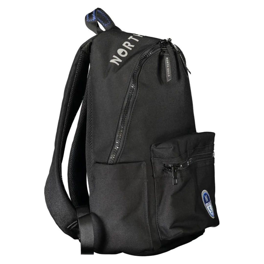 Men’s North Sails Black Polyester Men Backpack