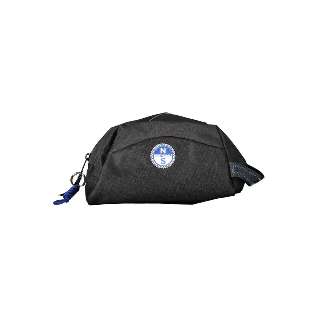 North Sails Black Polyester Men Beauty Case
