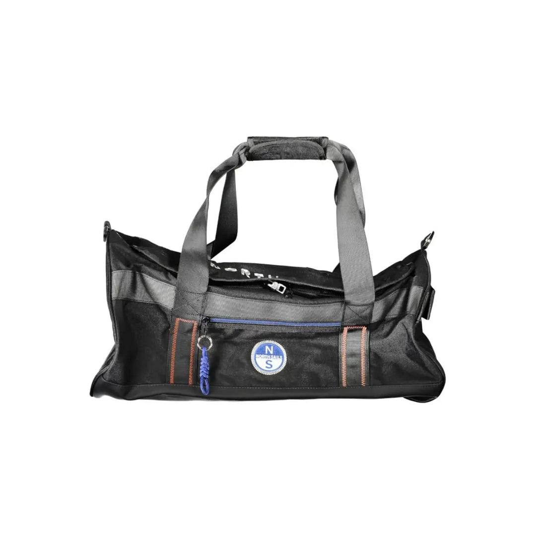 Men’s North Sails Black Polyester Duffle Bag