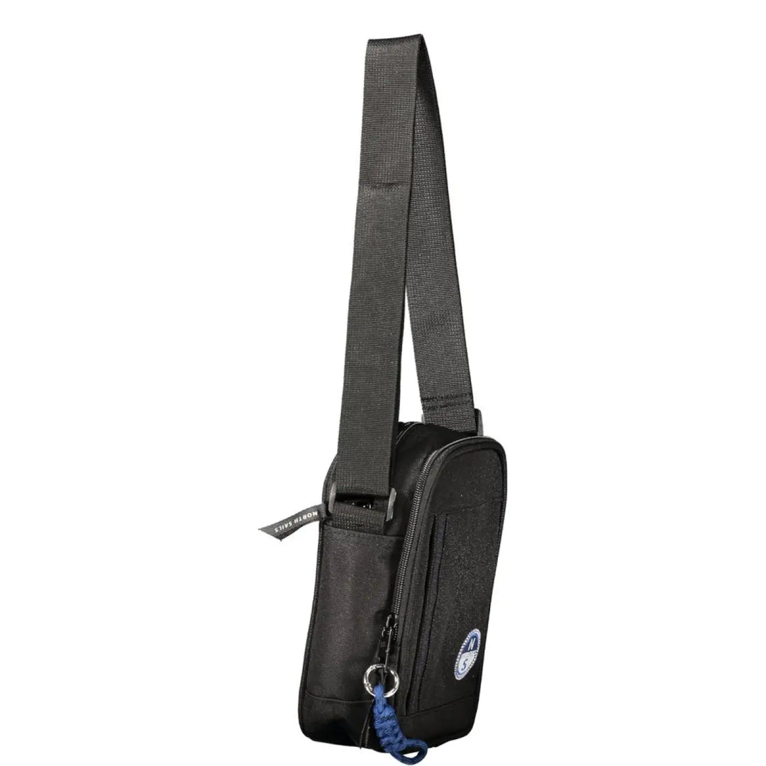 North Sails Black Polyester Men’s Shoulder Bag
