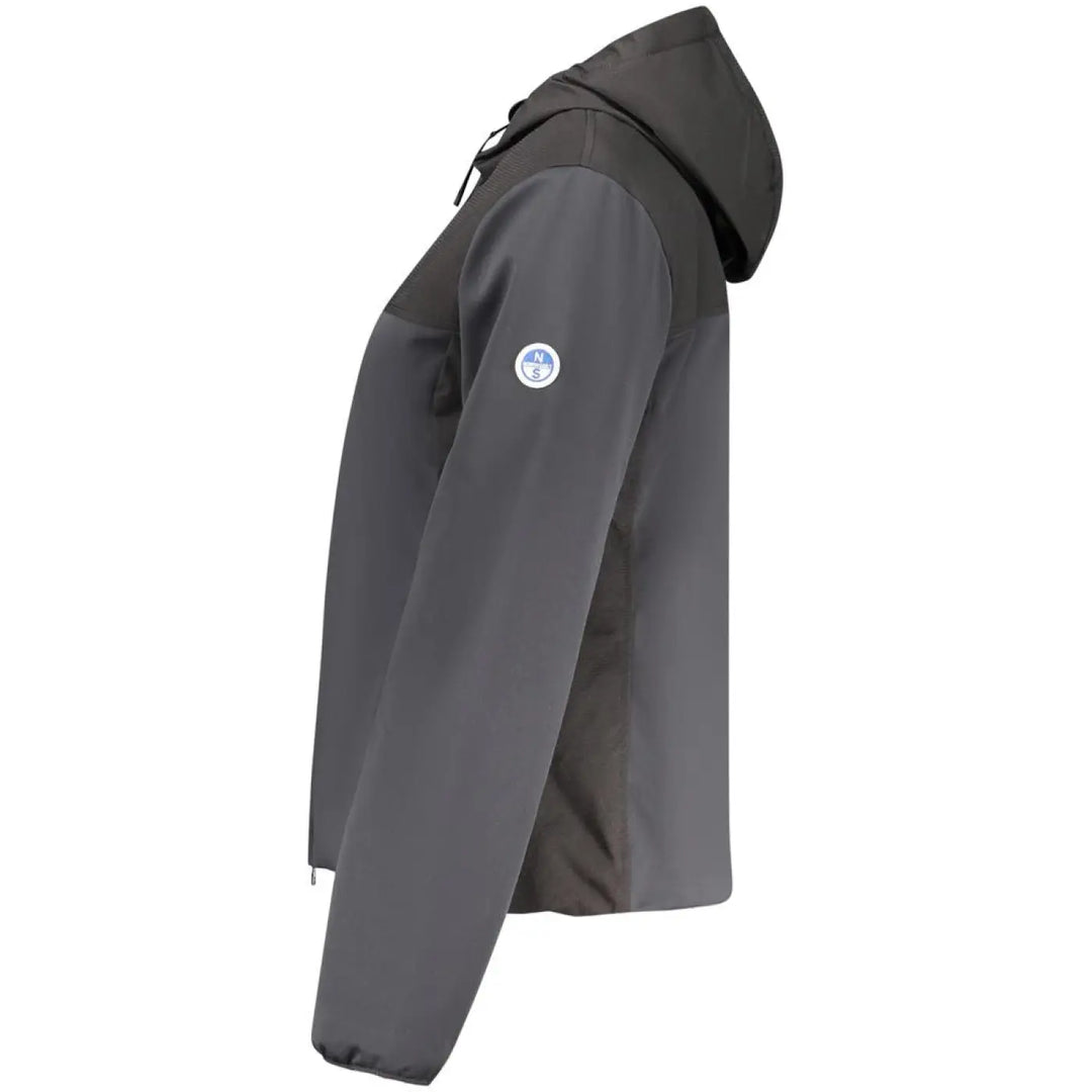 North Sails Black Polyester Women Jacket
