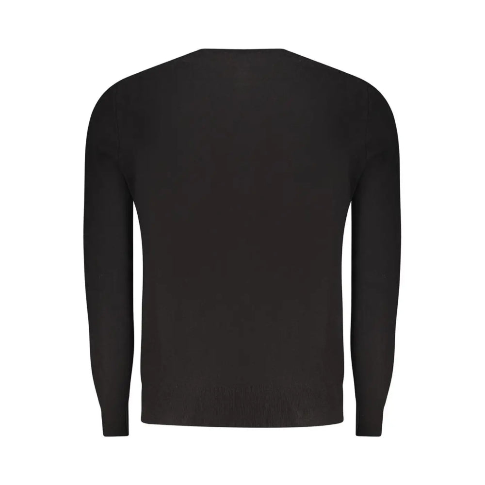 North Sails Black Viscosa Men Sweater