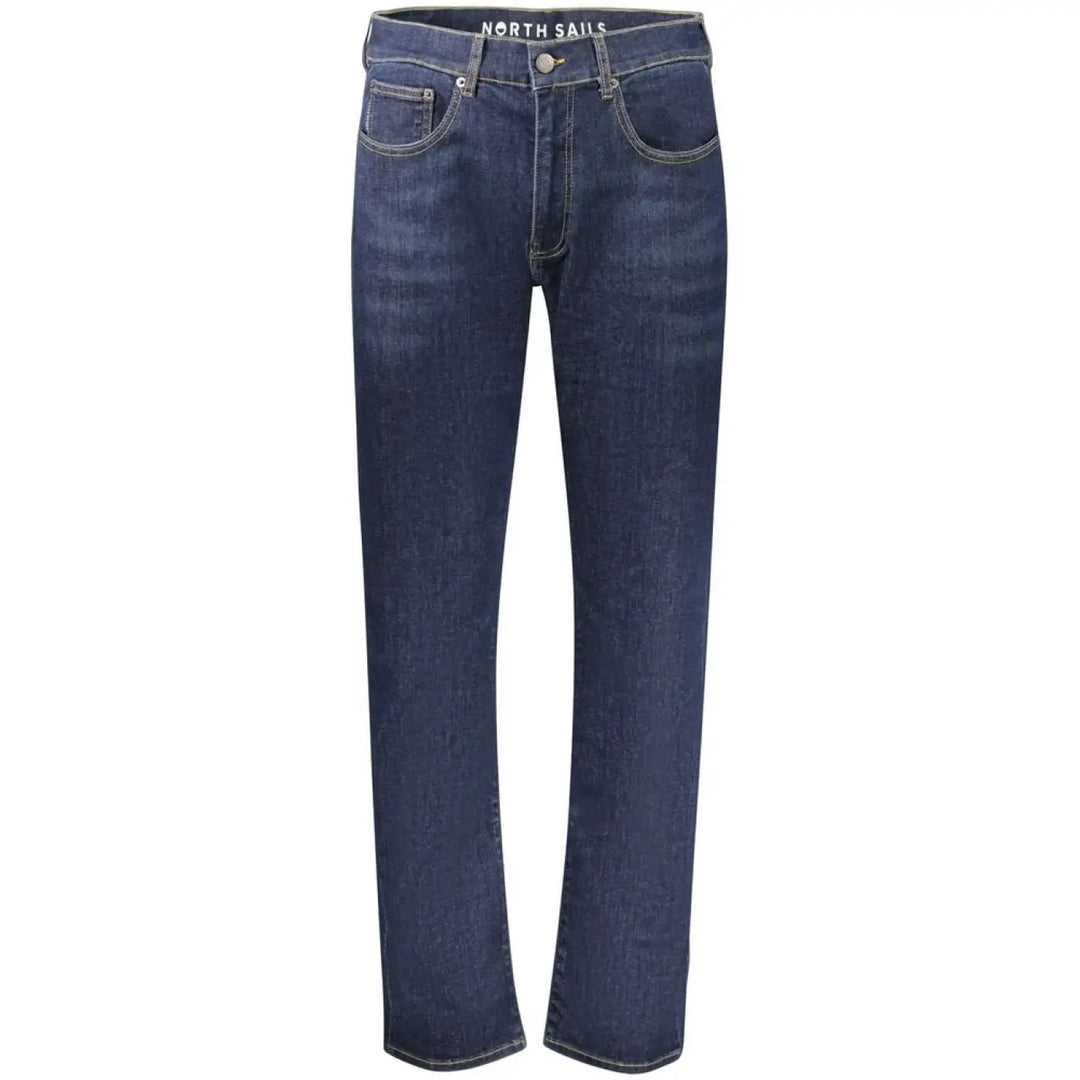 North Sails Blu Cotton Men Jeans