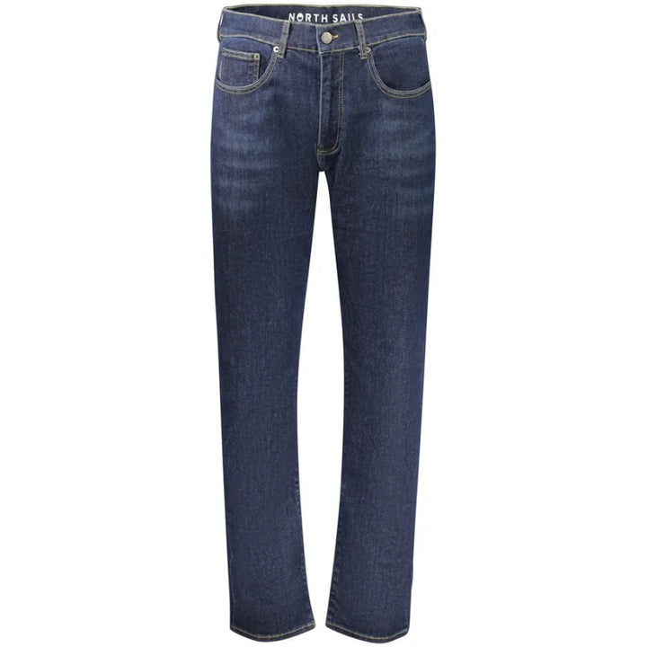 North Sails Blu Cotton Men Jeans