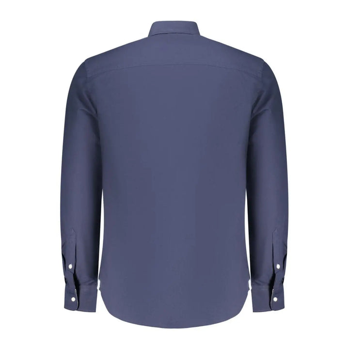 North Sails Blu Cotton Men Shirt