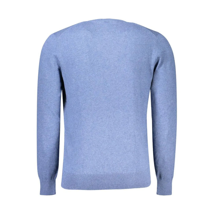 North Sails Blu Cotton Men Sweater