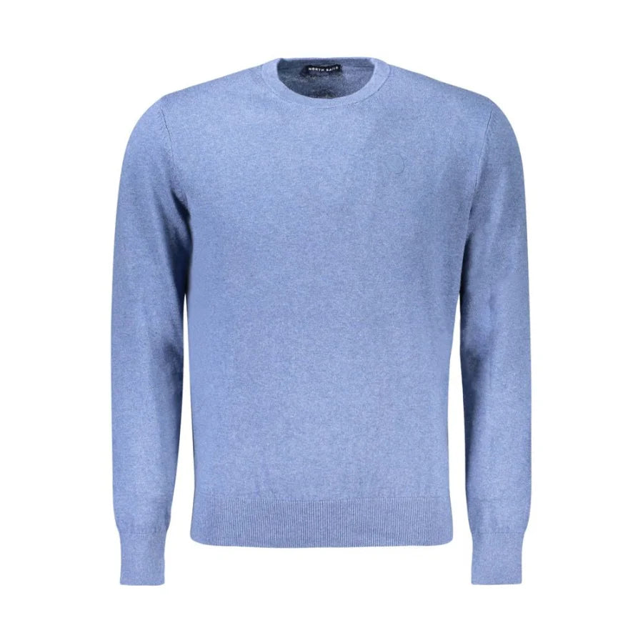North Sails Blu Cotton Men Sweater