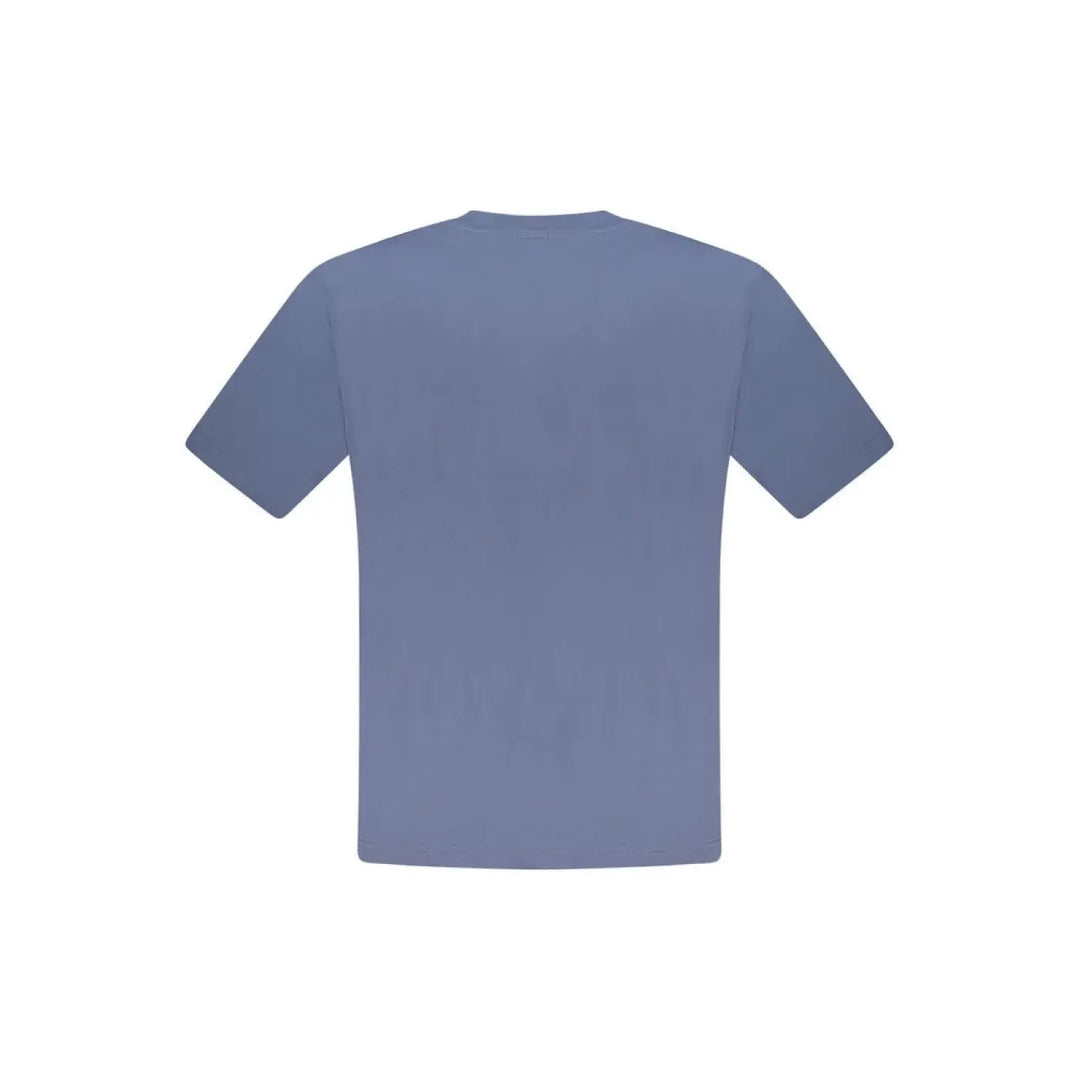 North Sails Blu Cotton Men T-shirt