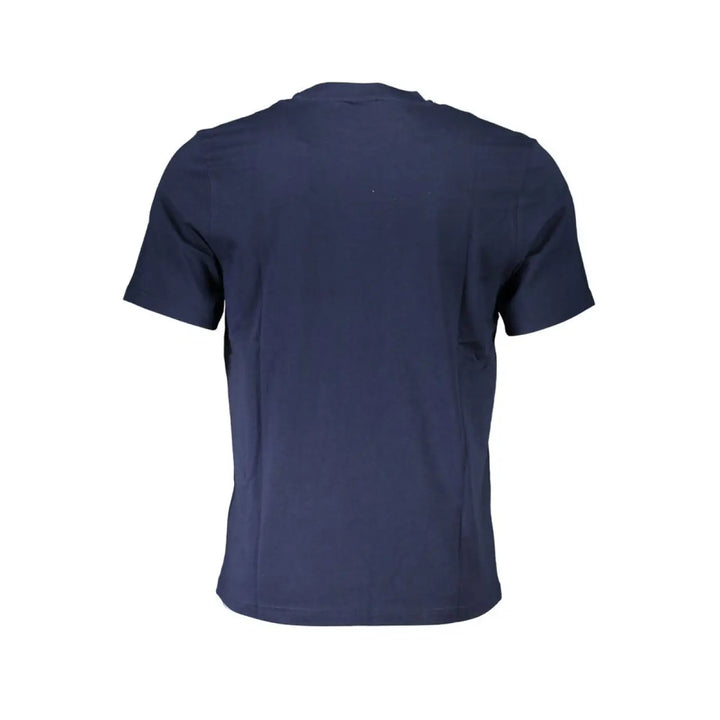 North Sails Blu Cotton Men T-shirt