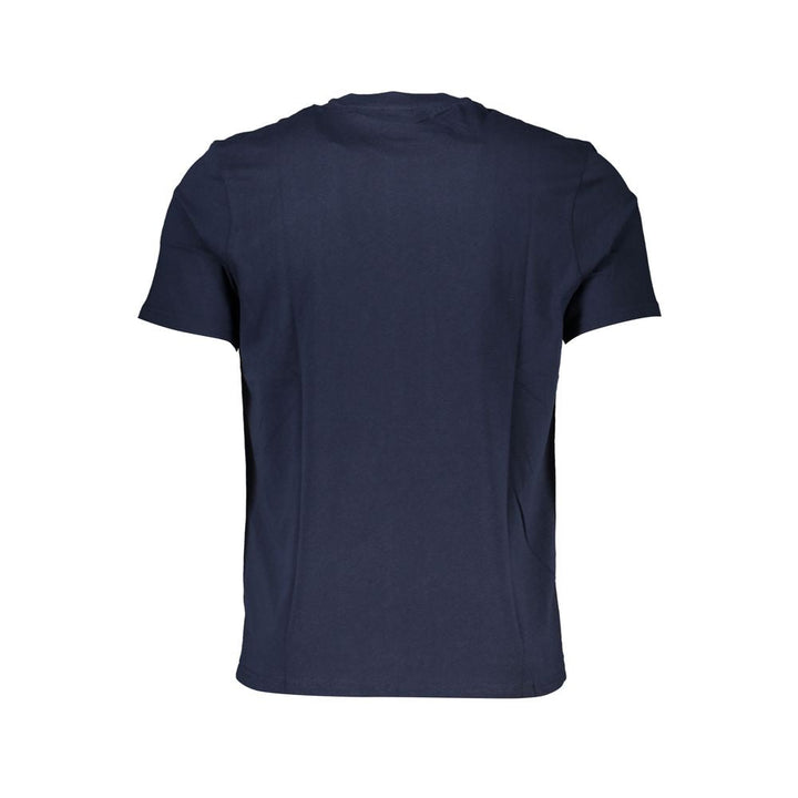 North Sails Blu Cotton Men T-shirt