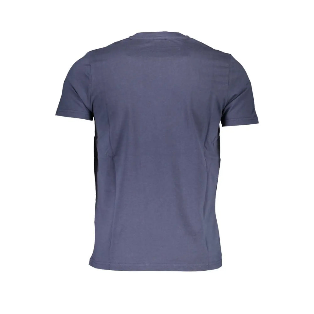 North Sails Blu Cotton Men T-shirt