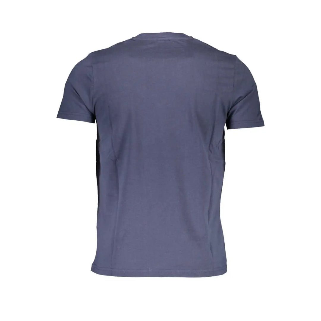 North Sails Blu Cotton Men T-shirt