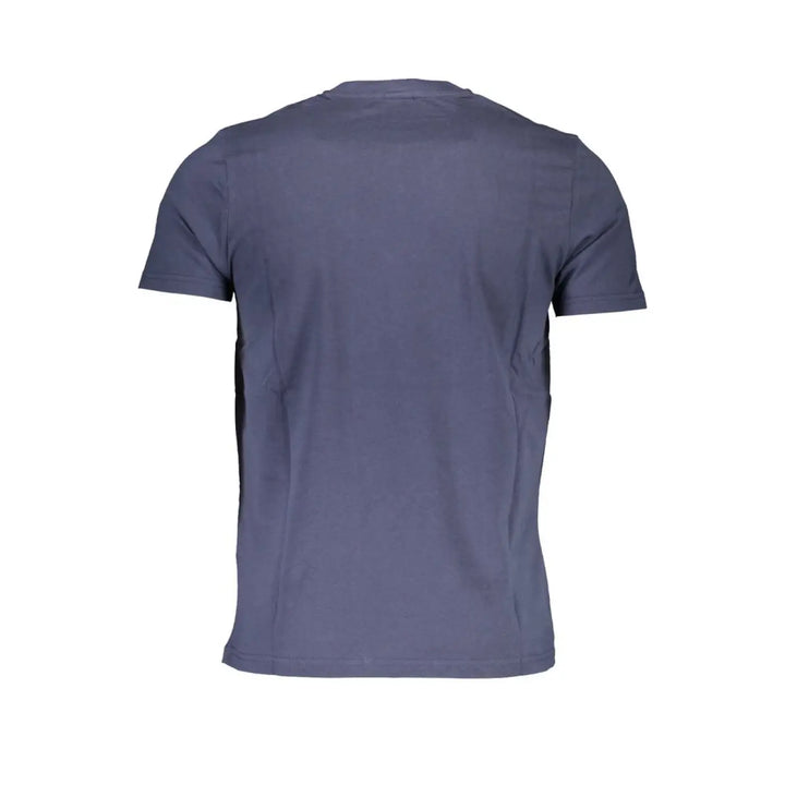 North Sails Blu Cotton Men T-shirt