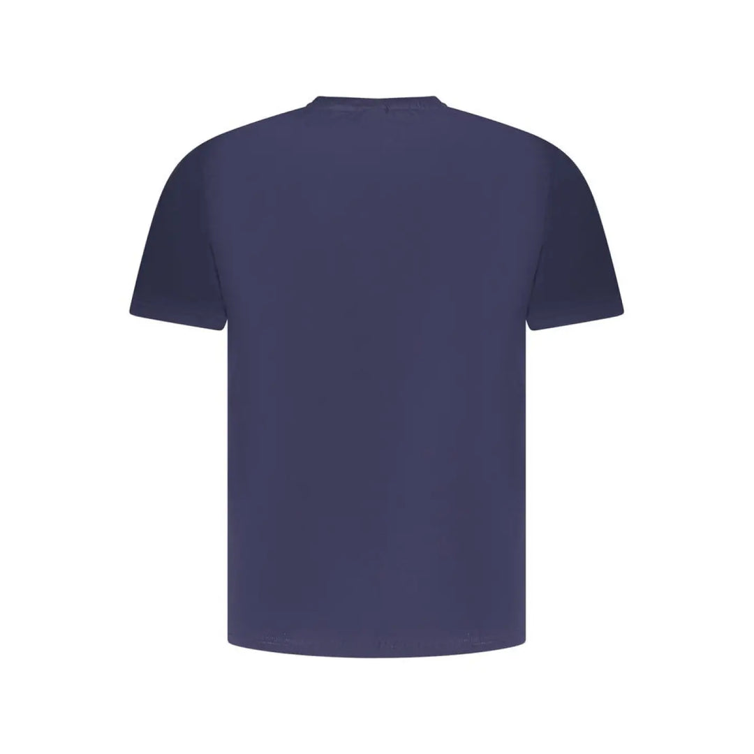 North Sails Blu Cotton Men T-shirt