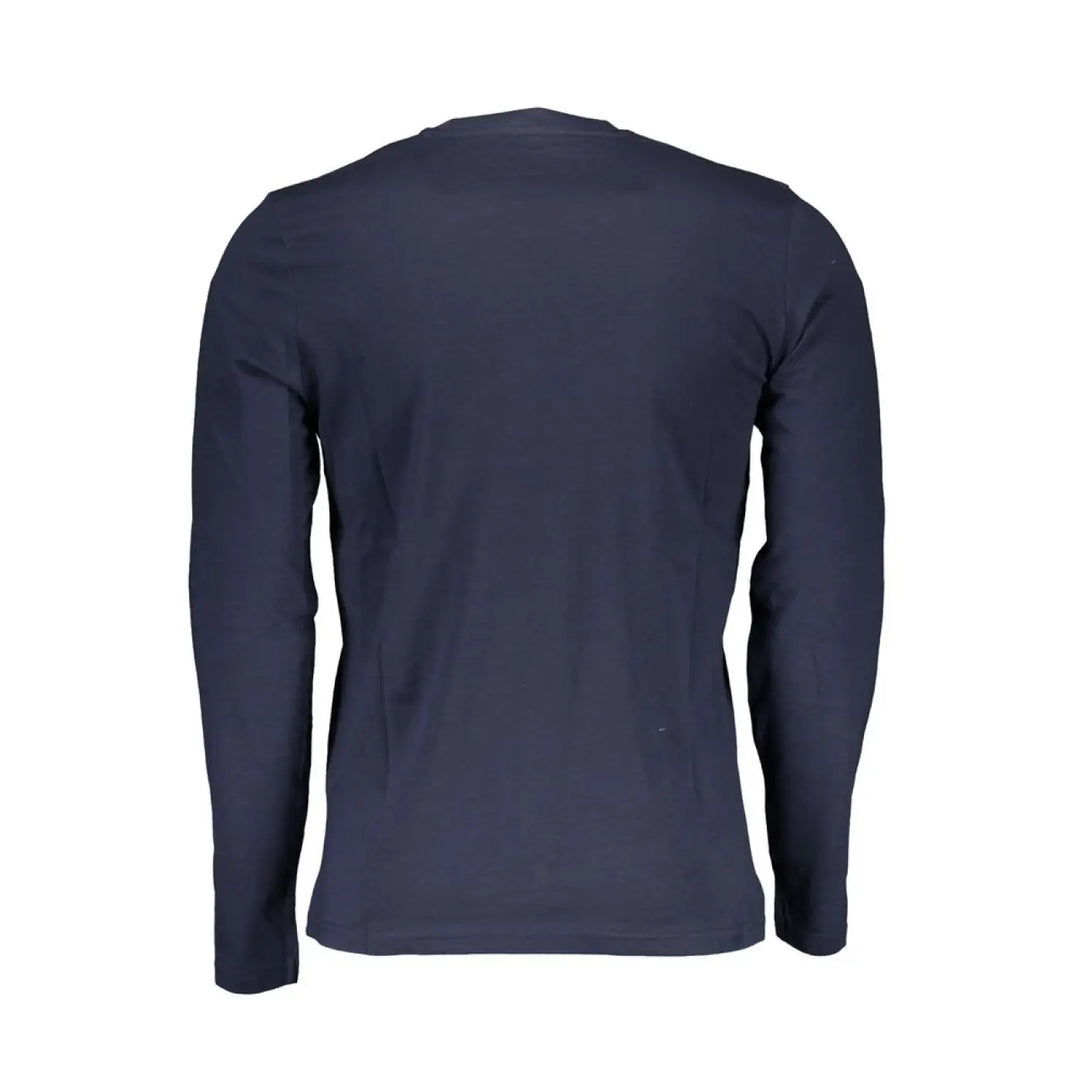 North Sails Blu Cotton Men T-shirt