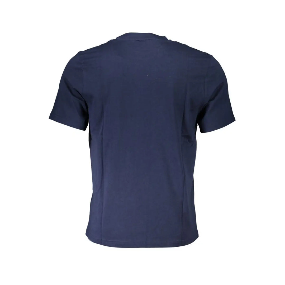 North Sails Blu Cotton Men T-shirt