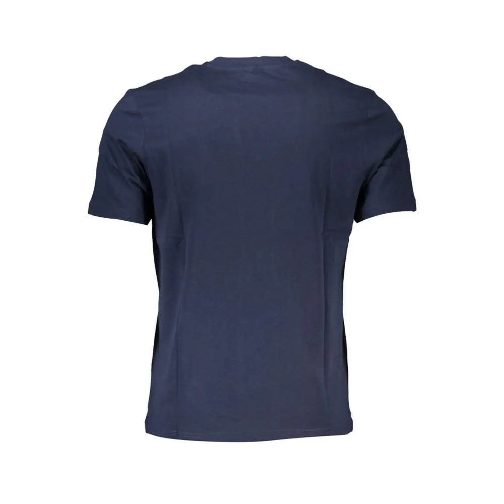 North Sails Blu Cotton Men T-shirt