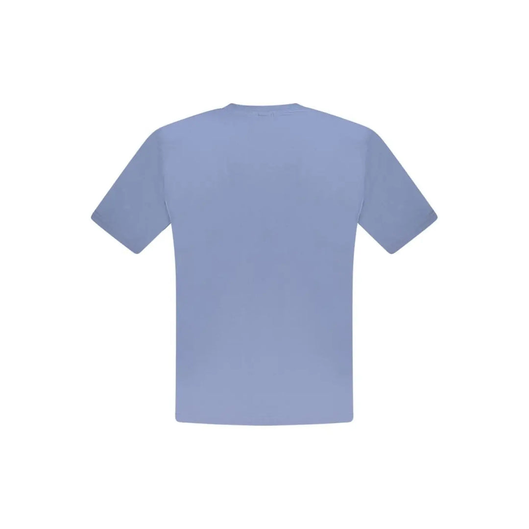 North Sails Blu Cotton Men T-Shirt