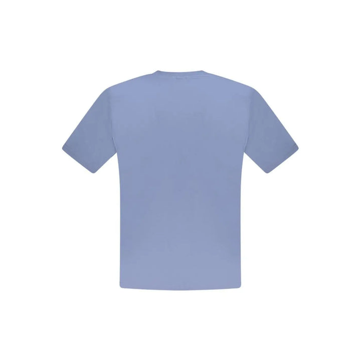 North Sails Blu Cotton Men T-Shirt
