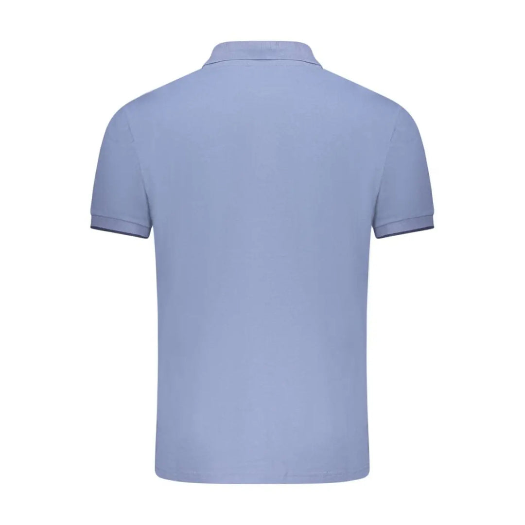 North Sails Blu Cotton Mens Polo