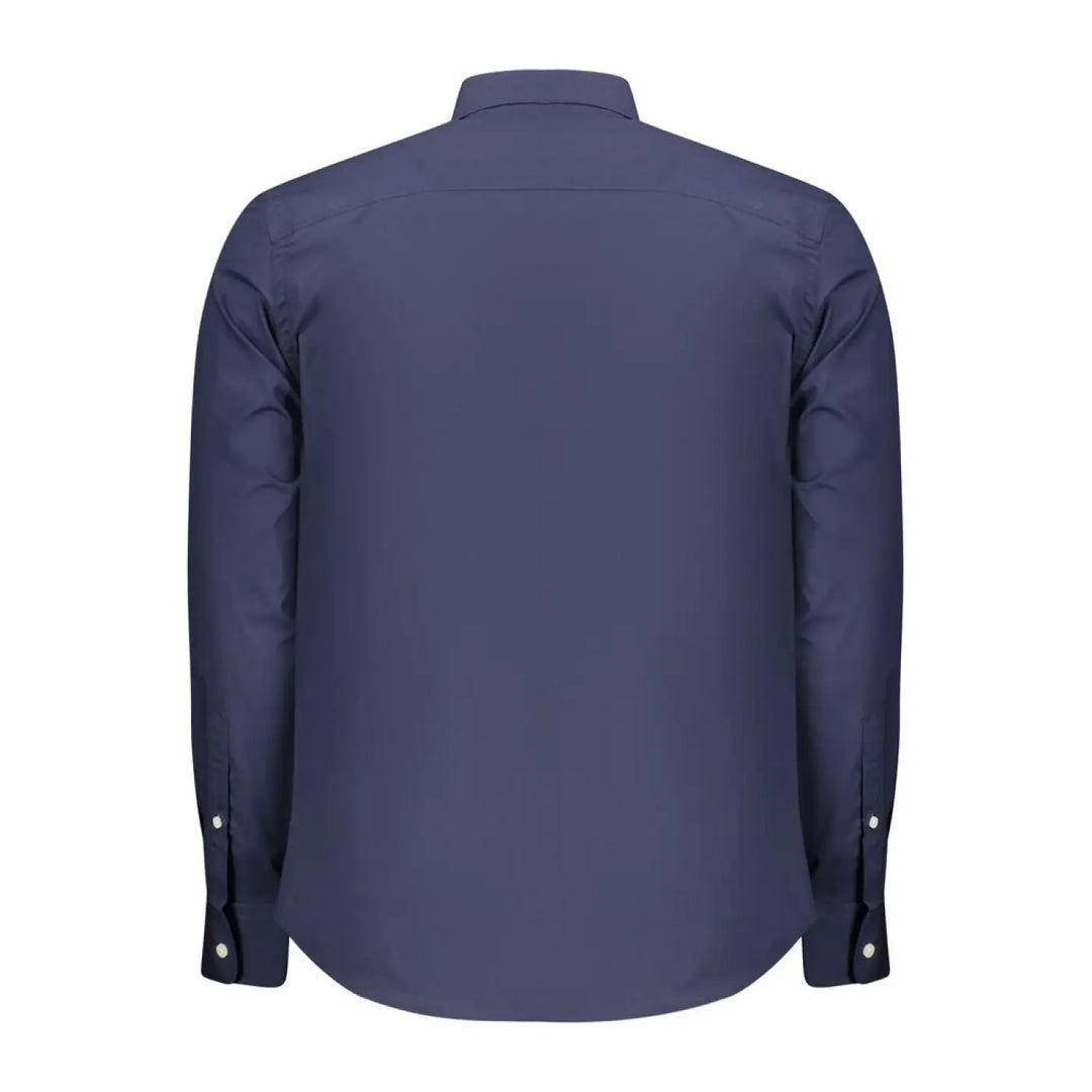 North Sails Blu Cotton Mens Shirt