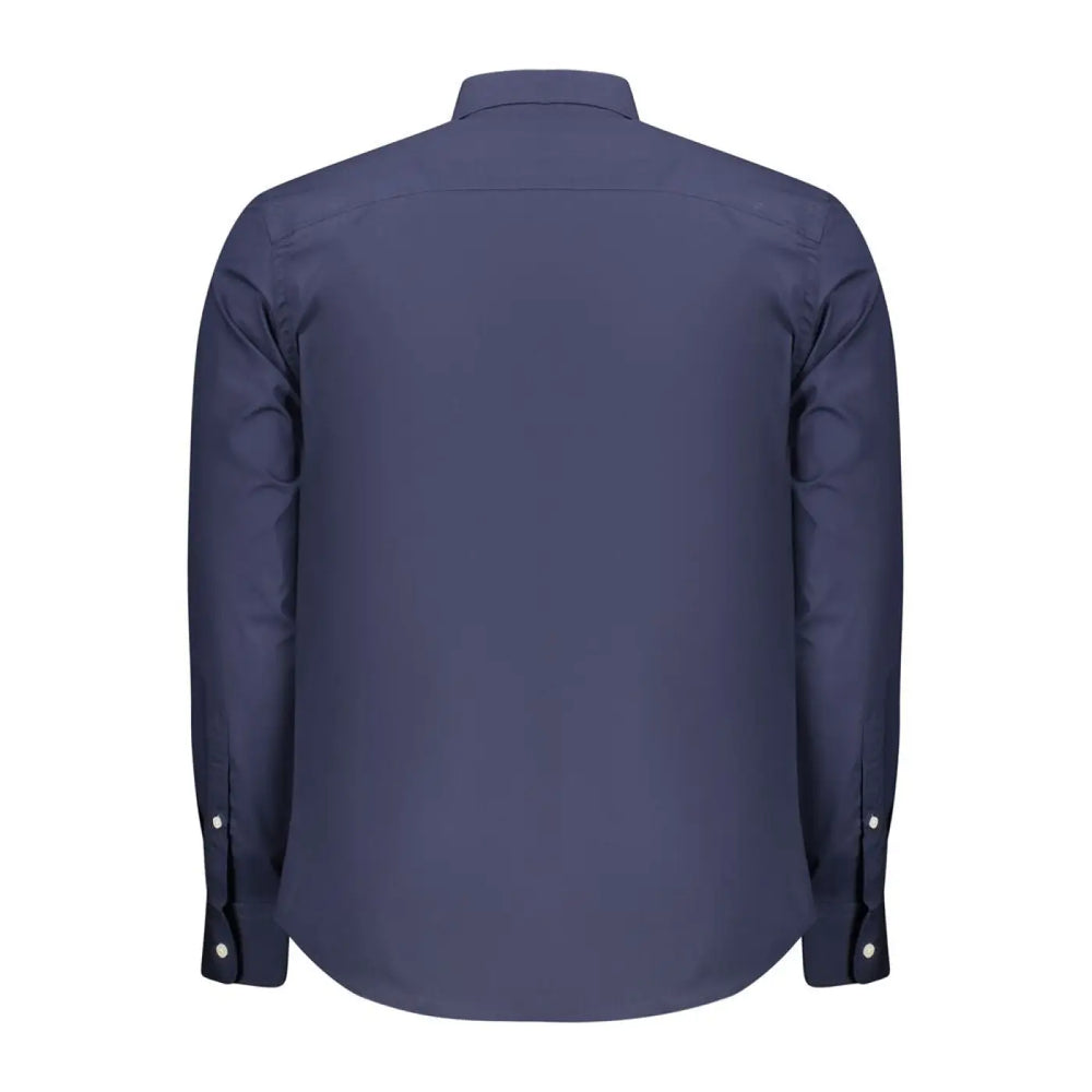 North Sails Blu Cotton Mens Shirt
