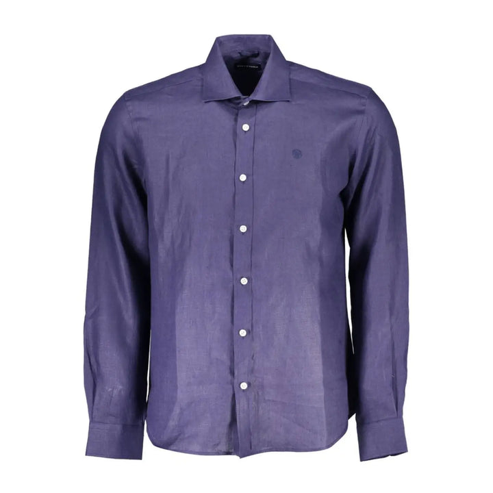 Men’s North Sails Blu Linen Men Shirt