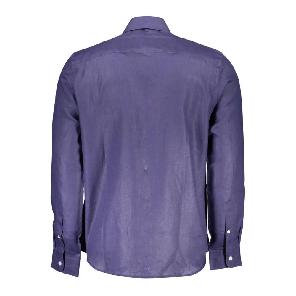 Men’s North Sails Blu Linen Men Shirt