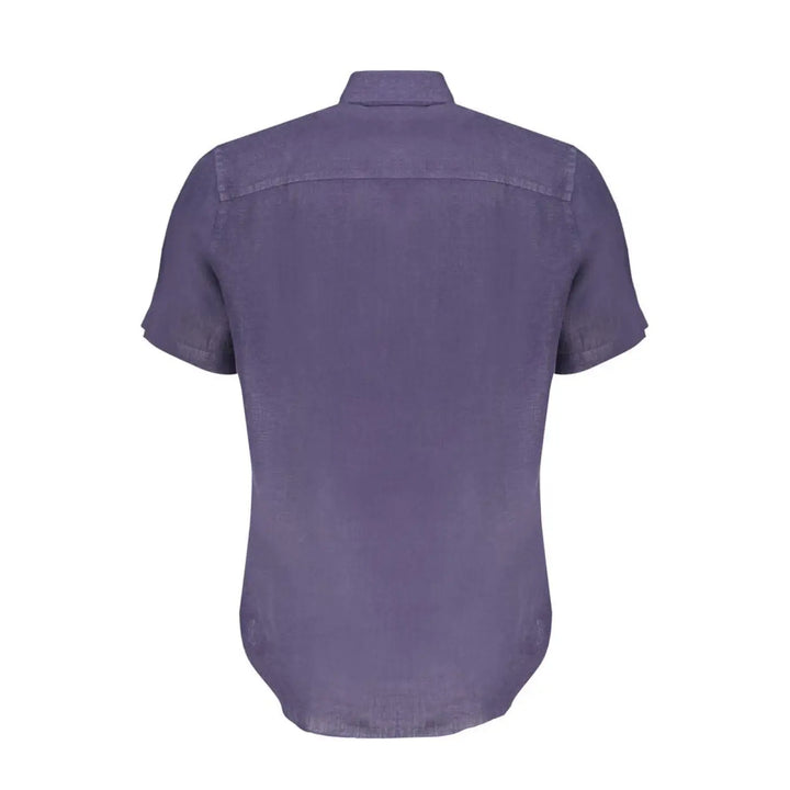 North Sails Blu Linen Men’s Shirt