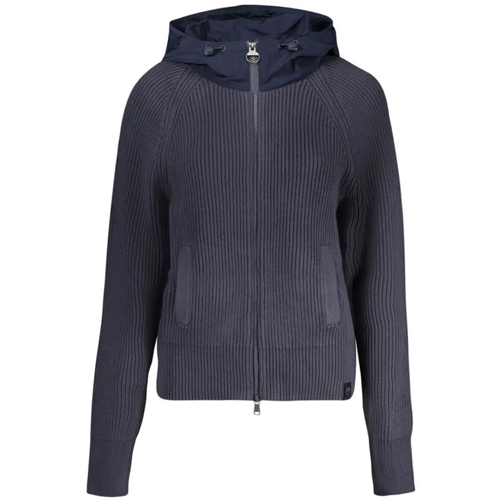 North Sails Blu Polyester Women Cardigan
