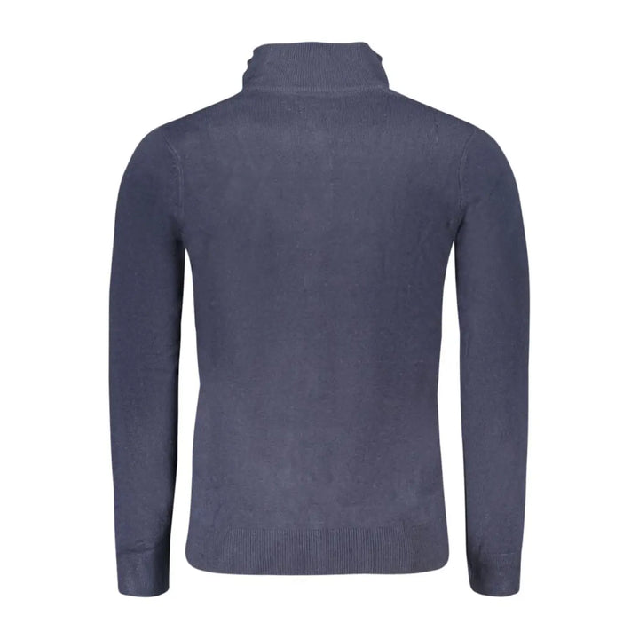 North Sails Blue Acrylic Men Sweater