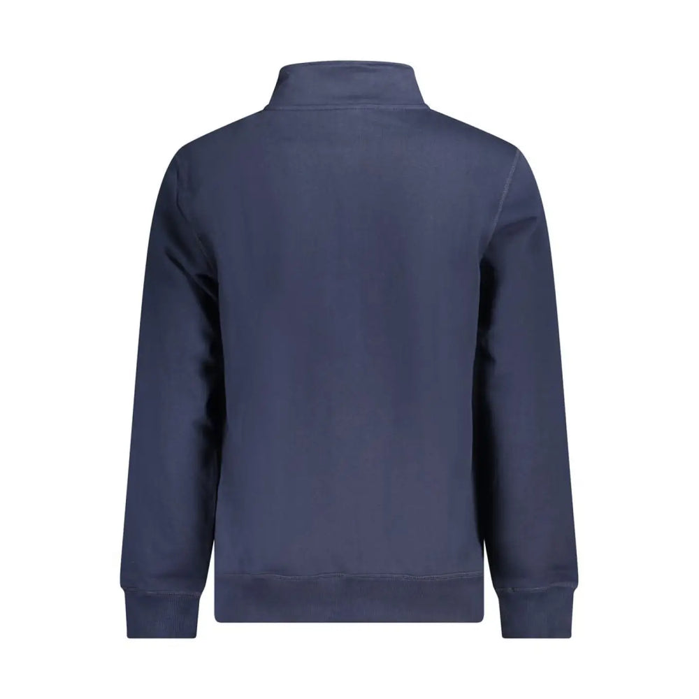 North Sails Blue Cotton Male Sweatshirt