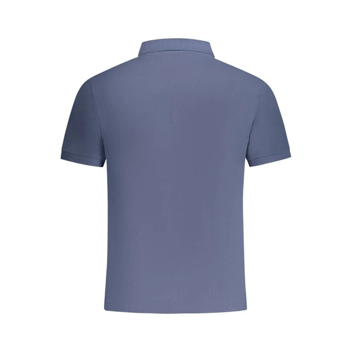 North Sails Blue Cotton Men Polo Shirt