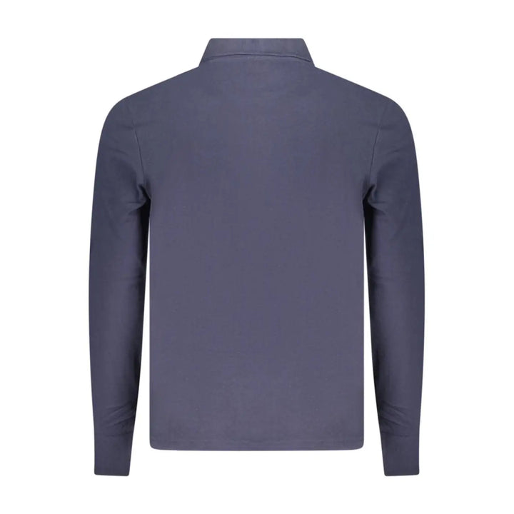 North Sails Blue Cotton Men Polo Shirt