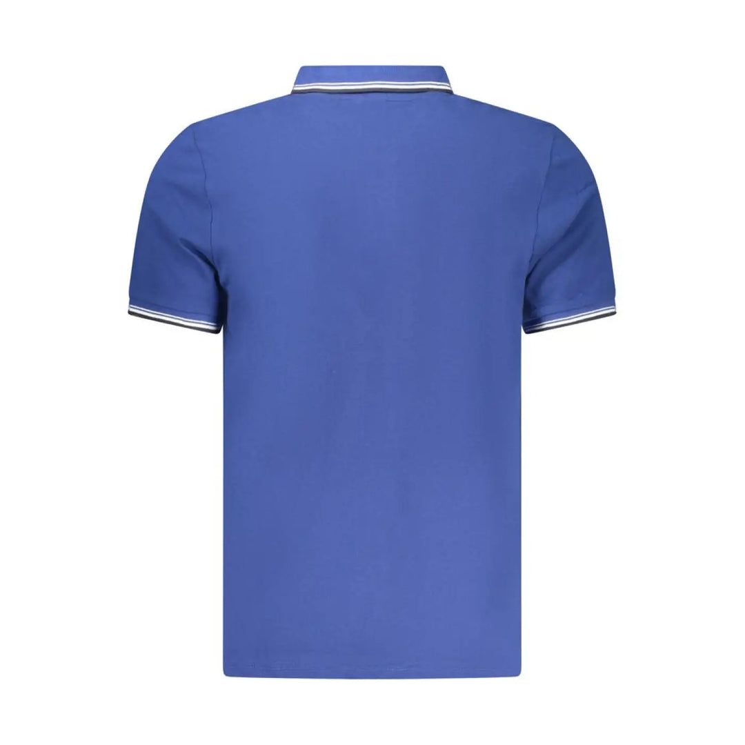 North Sails Blue Cotton Men Polo Shirt