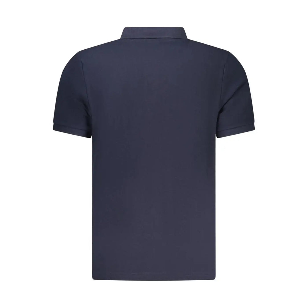 North Sails Blue Cotton Men Polo Shirt