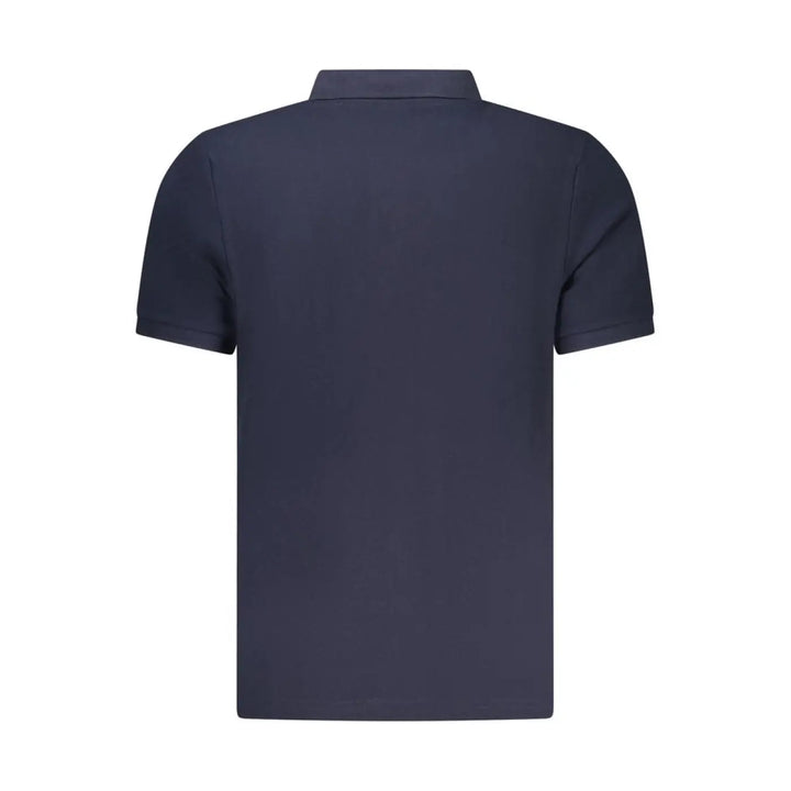North Sails Blue Cotton Men Polo Shirt