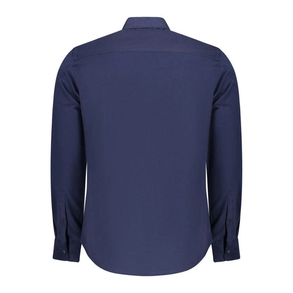 North Sails Blue Cotton Men Shirt