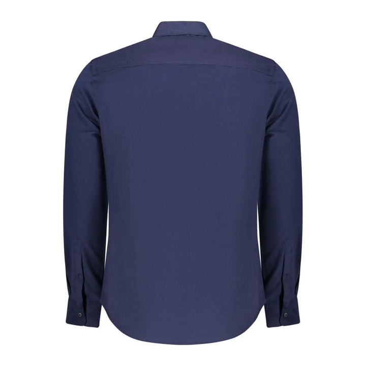 North Sails Blue Cotton Men Shirt