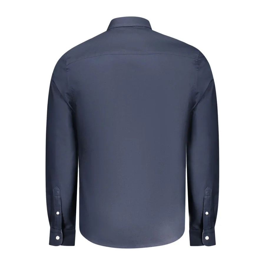 North Sails Blue Cotton Men Shirt