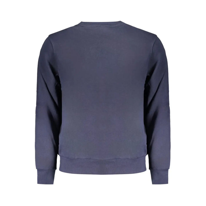 North Sails Blue Cotton Men Sweater
