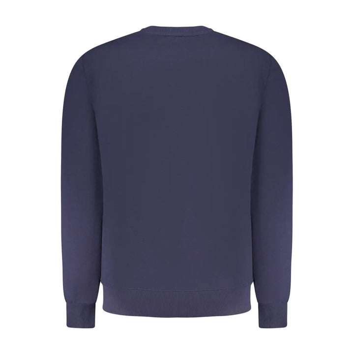 North Sails Blue Cotton Men Sweatshirt