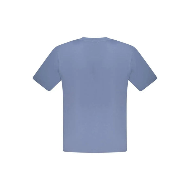 North Sails Blue Cotton Men T-shirt