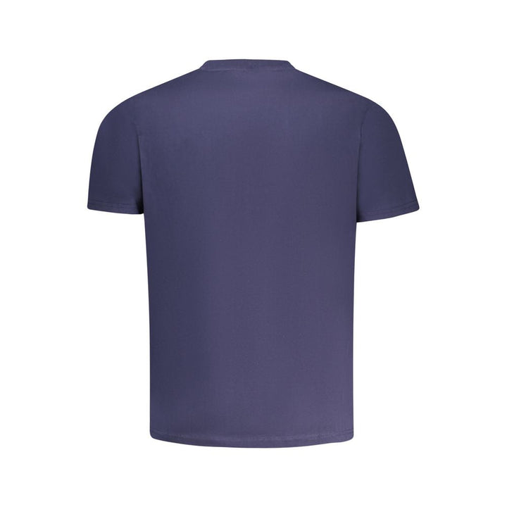 North Sails Blue Cotton Men T-shirt
