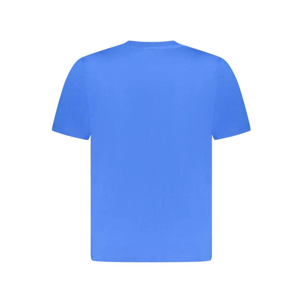 North Sails Blue Cotton Men T-shirt