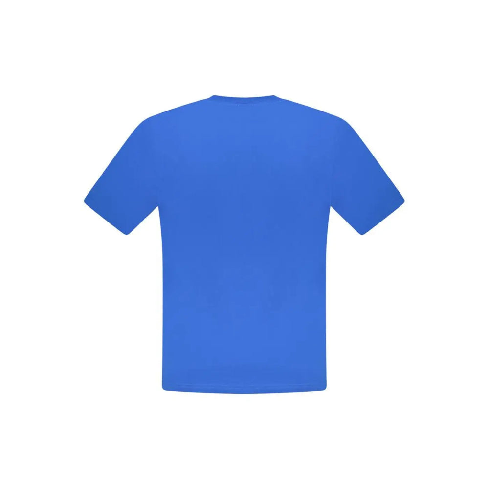 North Sails Blue Cotton Men T-shirt