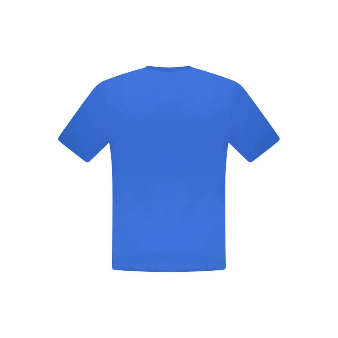 North Sails Blue Cotton Men T-shirt